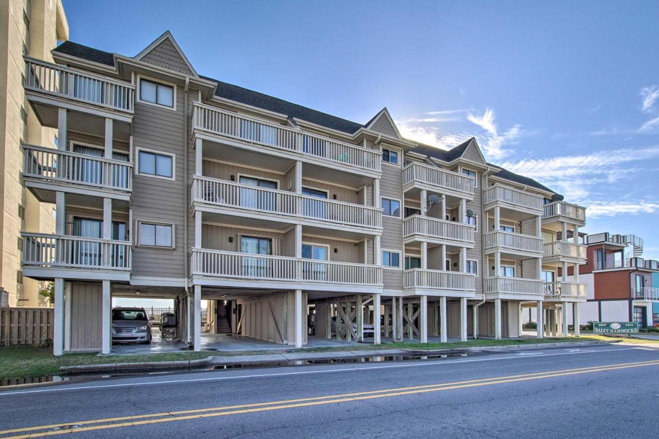 Ocean-View Condo With Deck, Steps To Carolina Beach! Exterior foto