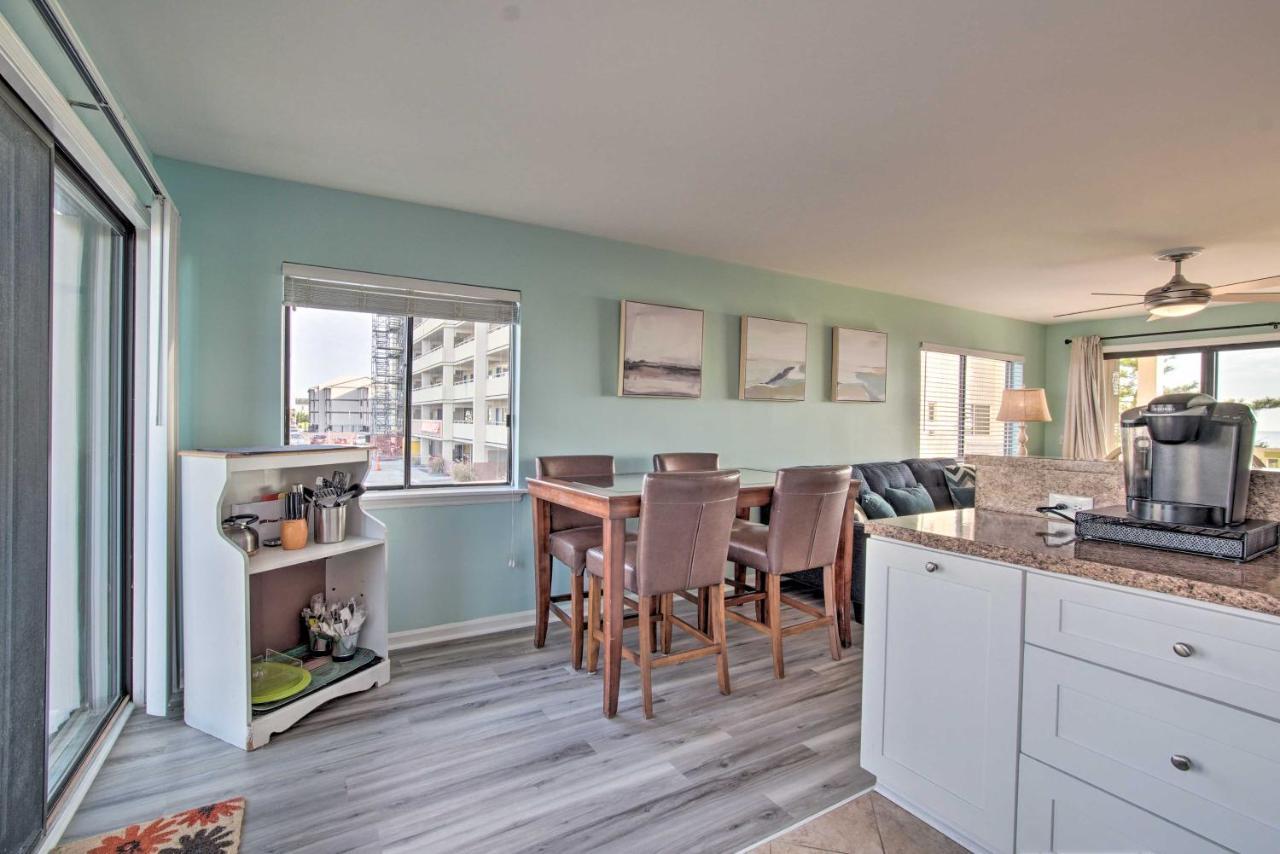 Ocean-View Condo With Deck, Steps To Carolina Beach! Exterior foto